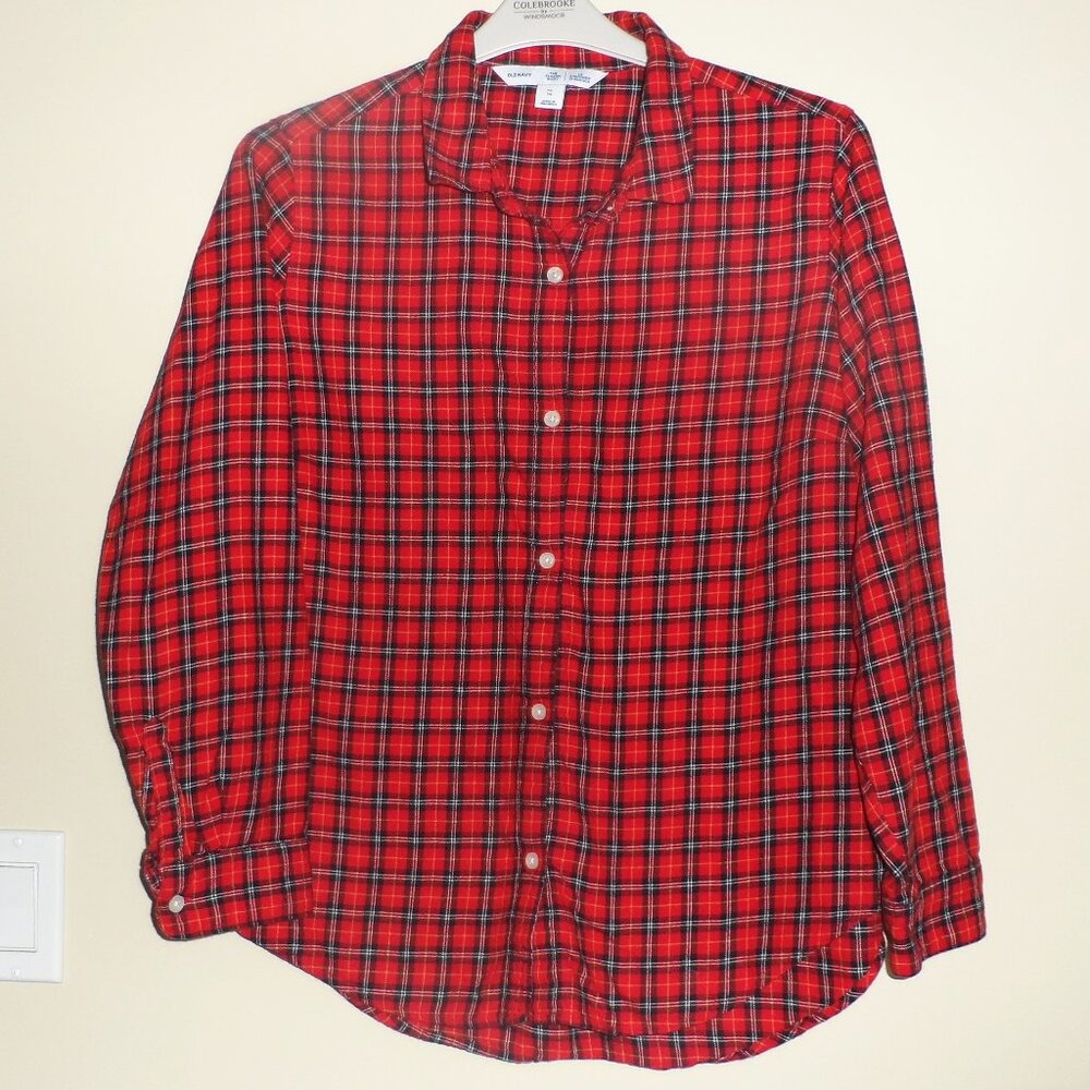 Old Navy -  Plaid Flannel Classic Shirt button down  size XL